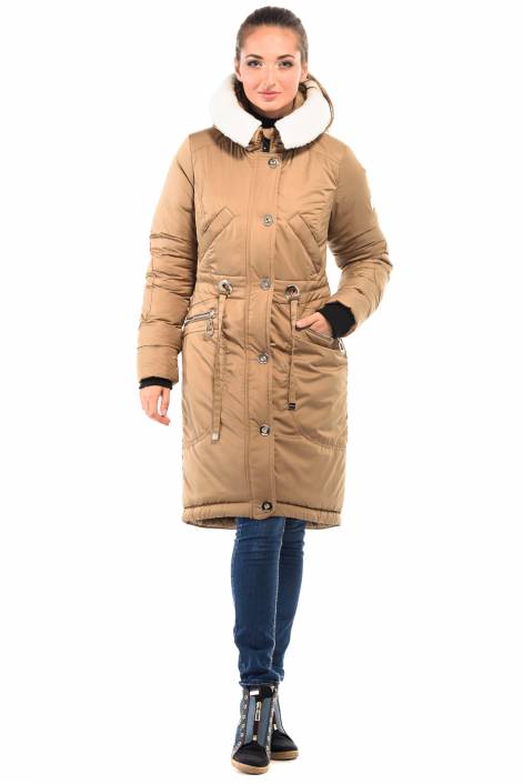 Elegant long park-coat 1987