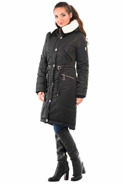 Elegant long park-coat 1987