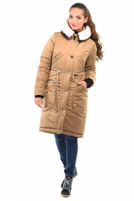 Elegant long park-coat 1987