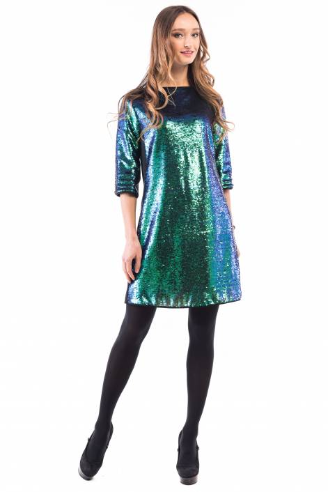 довгий пуховик