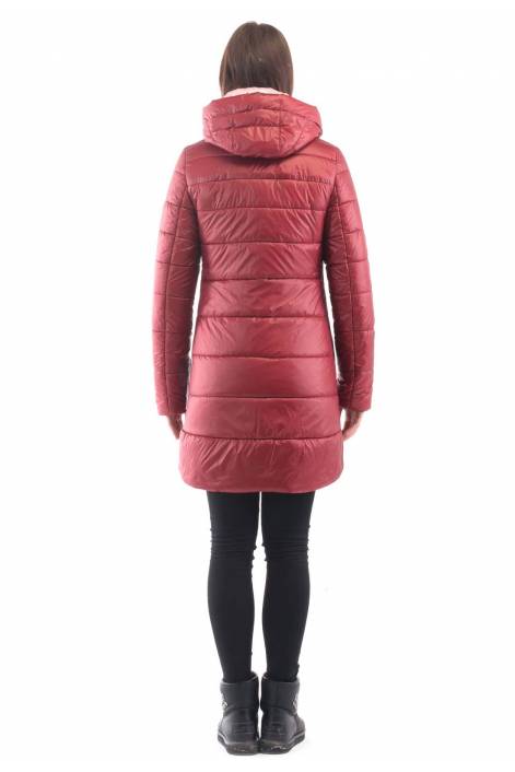 Demi-season long jacket 1819