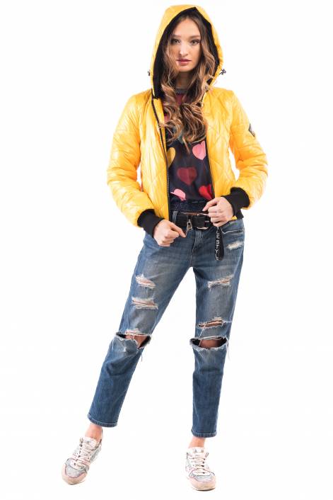 Модна стьобана куртка 1810