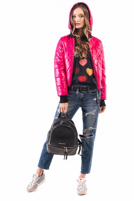 Модна стьобана куртка 1810