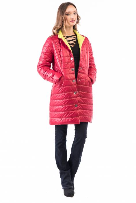 Quilted long jacket-coat 1817