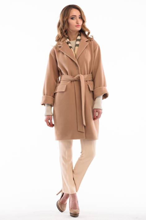 Cashmere coat 1733 to the knees
