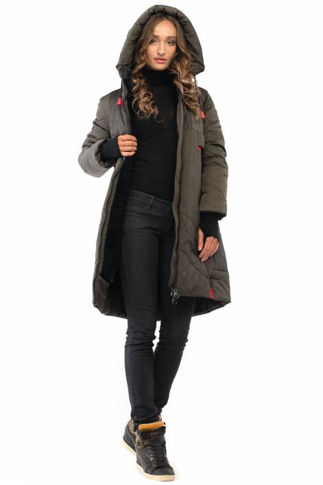 1870 - Стильна зимова парка Milhan - Новинки сезону 2018