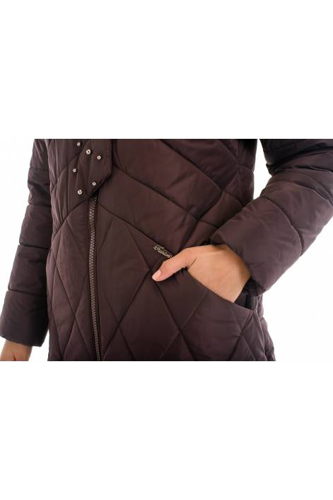 1852 - куртка з хутром норки і великим бісером