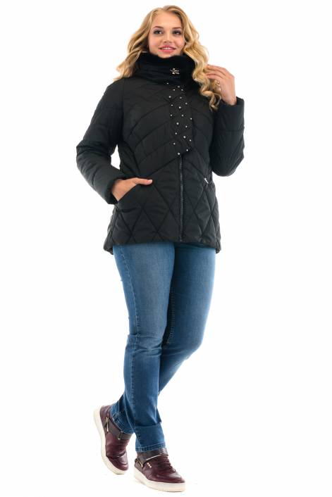 1852 - куртка з хутром норки і великим бісером