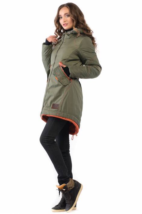 1853 – shortened parka with original orange decor