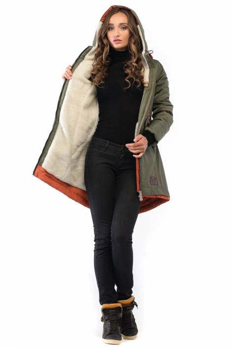 1853 – shortened parka with original orange decor