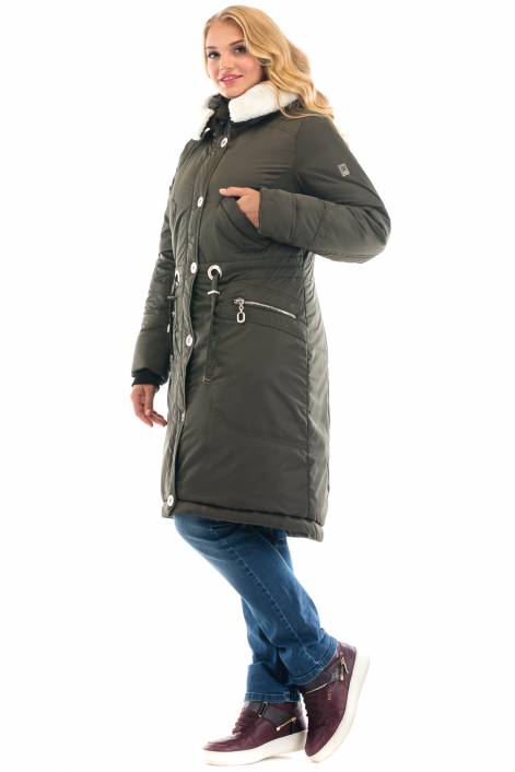 Elegant long park-coat 1987