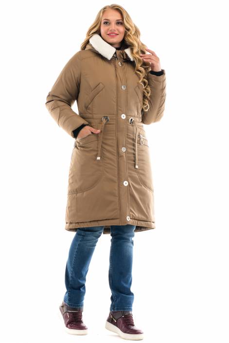 Elegant long park-coat 1987