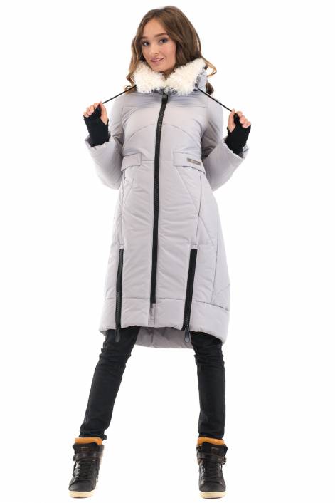 1880 - Down-jackets-midi with asymmetry in details – trend of the season 2017-2018