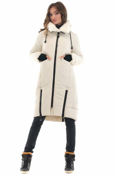 1880 - Down-jackets-midi with asymmetry in details – trend of the season 2017-2018