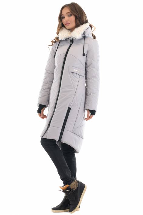 1880 - Down-jackets-midi with asymmetry in details – trend of the season 2017-2018