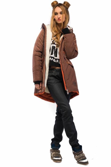 1853 – укорочена парка з оригінальним помаранчевим декором