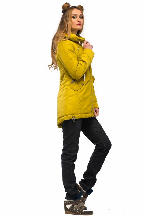 Ультрамодная парка 1837 с пайетками