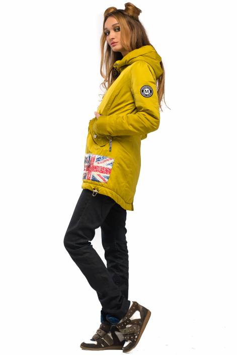 Ультрамодная парка 1837 с пайетками