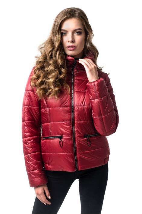 Модна зимова куртка в стилі «бомбер» 1232