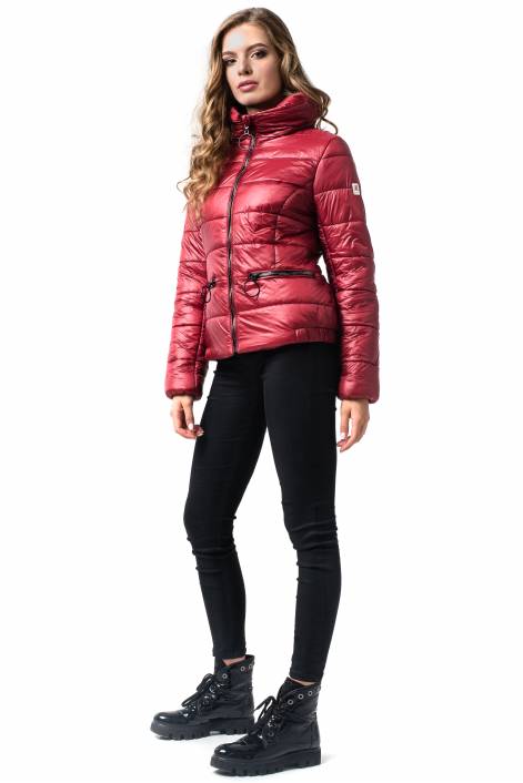 Модна зимова куртка в стилі «бомбер» 1232