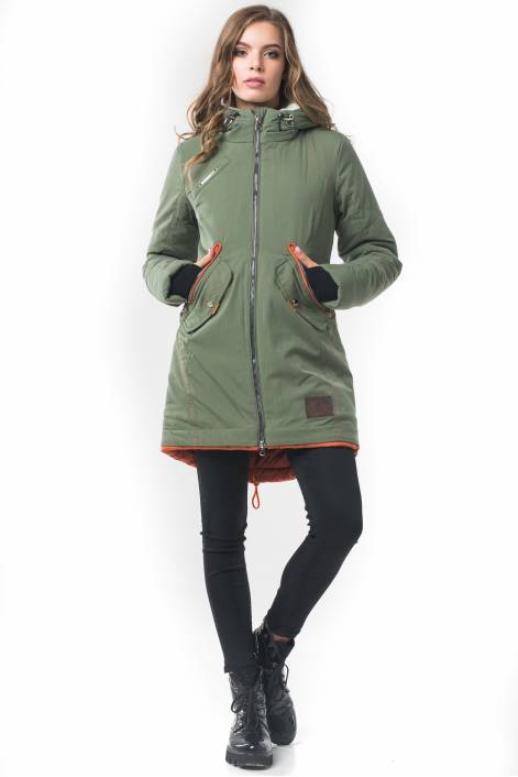 1853 – shortened parka with original orange decor