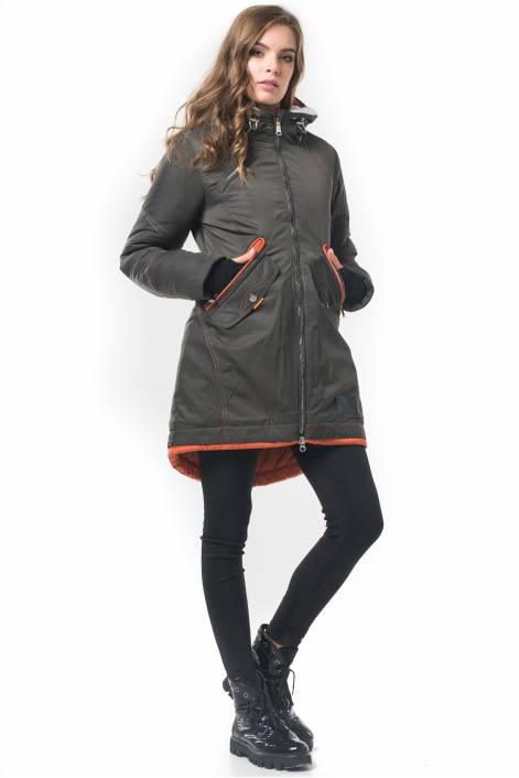 1853 – shortened parka with original orange decor