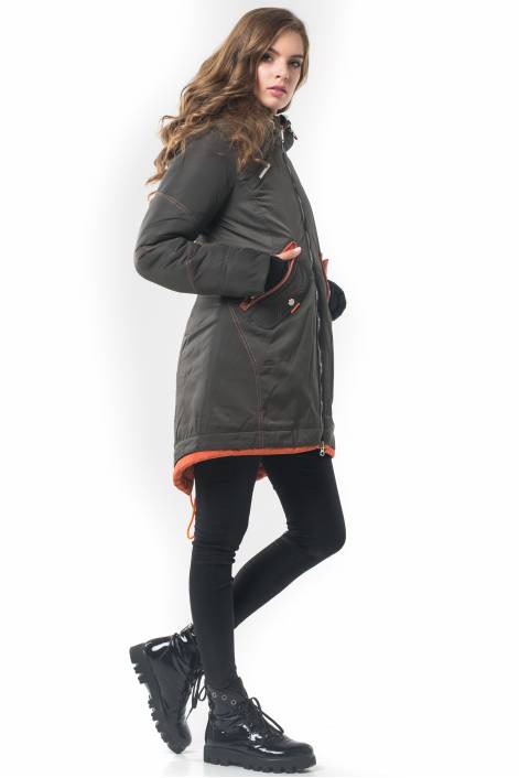 1853 – shortened parka with original orange decor
