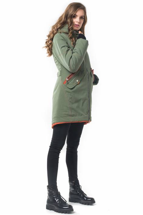 1853 – shortened parka with original orange decor