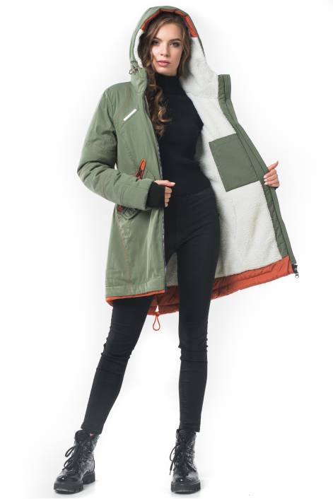 1853 – shortened parka with original orange decor