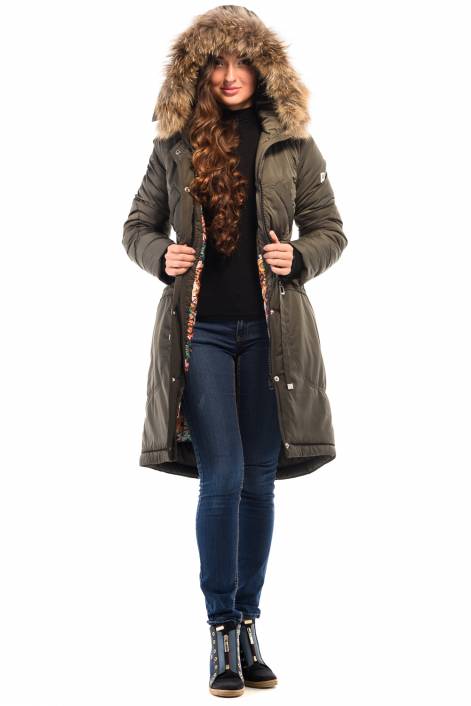 Elegant long park-coat 1987M