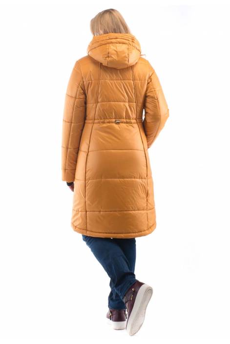 Fashionable elongated coat-down jacket 1772