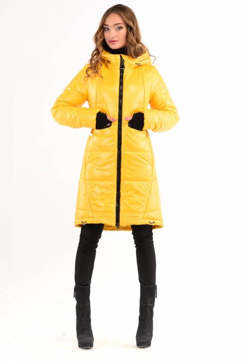 Fashionable elongated coat-down jacket 1772