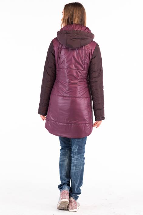 Two-color coat-jacket 1710