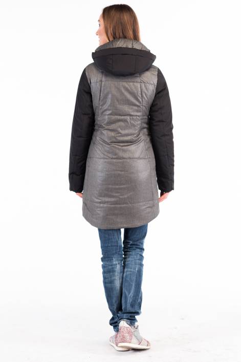 Two-color coat-jacket 1710