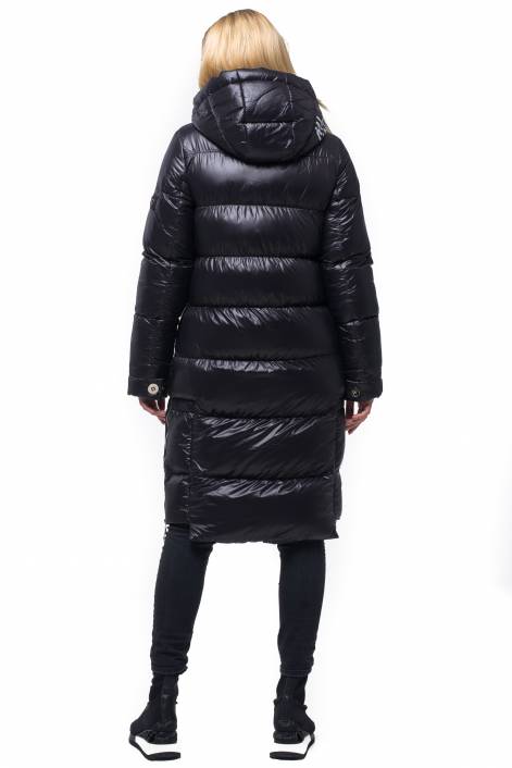 Trendy down jacket knee-length №1927