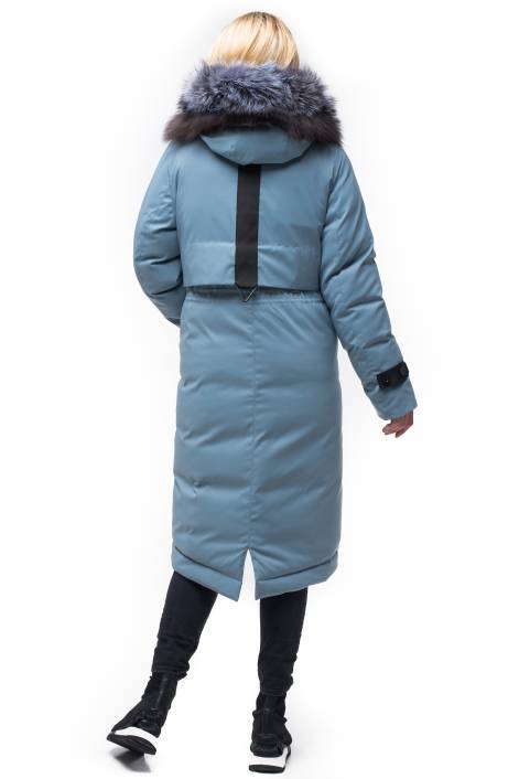 Down jacket-park below the knee length №1829