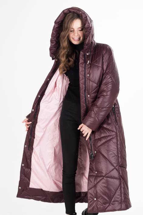 Довге пальто в підлогу №1846