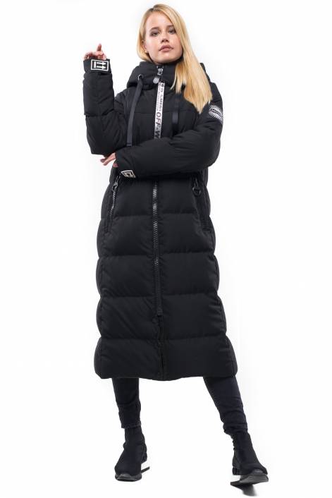 Длинный пуховик на БИО-ПУХЕ №1885