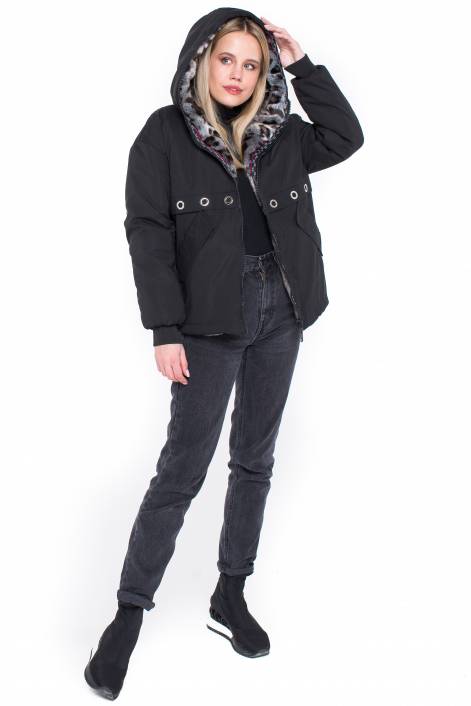 Двухсторонняя Куртка-Шубка - Автоледи №1978