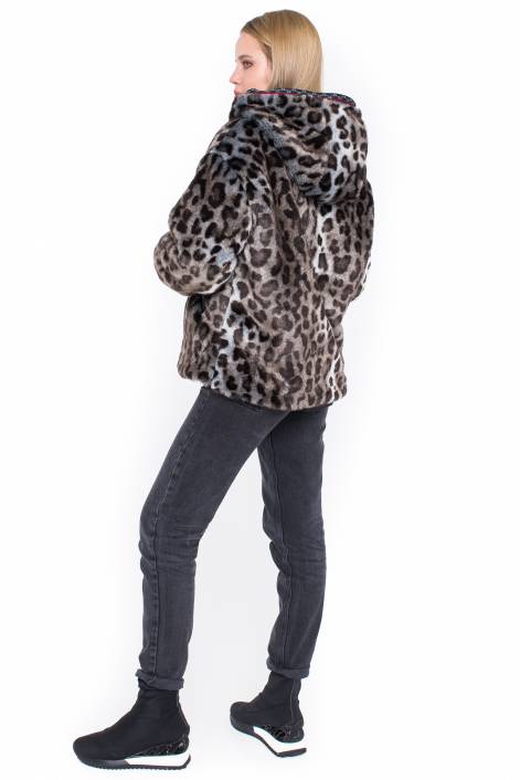 Двухсторонняя Куртка-Шубка - Автоледи №1978