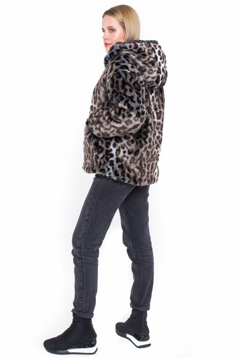 Двухсторонняя Куртка-Шубка - Автоледи №1978