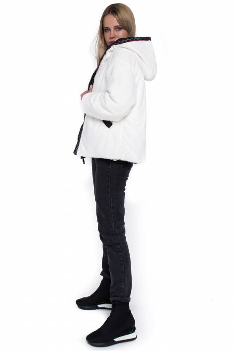 Двухсторонняя Куртка-Шубка - Автоледи №1978