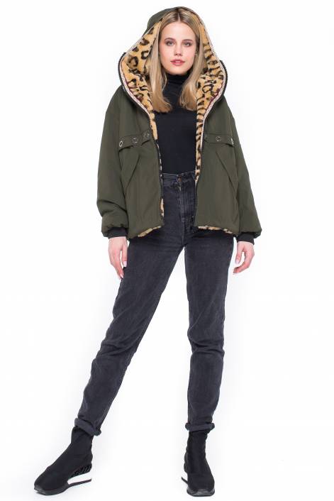 Двухсторонняя Куртка-Шубка - Автоледи №1978