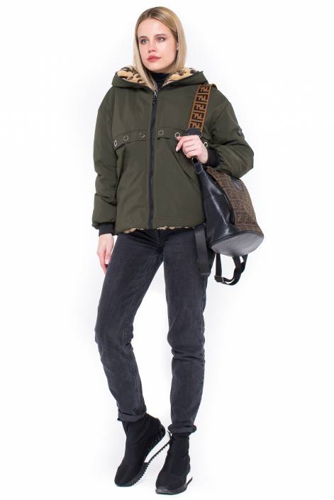 Двостороння Куртка-Шубка - Автоледі №1978