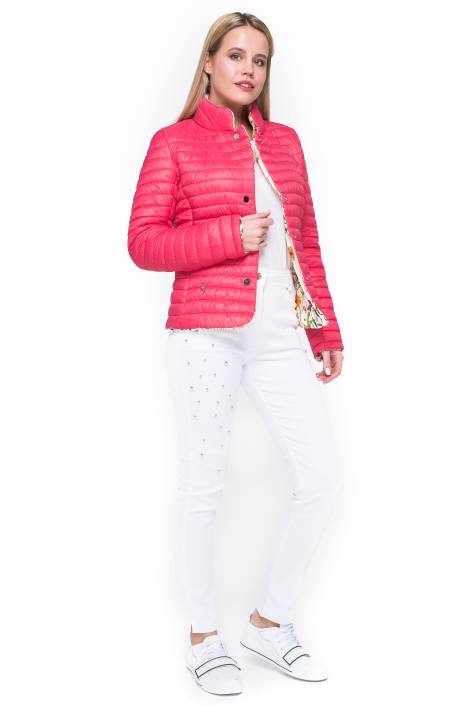 Двостороння коротка куртка №2133