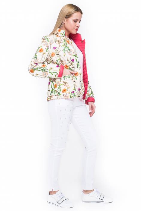 Двостороння коротка куртка №2133