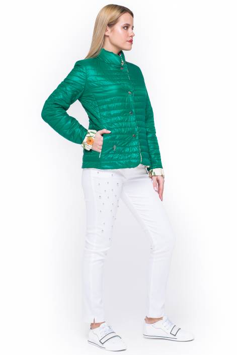 Двостороння коротка куртка №2133