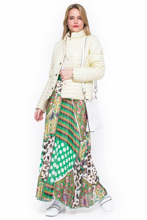 Двостороння коротка куртка №2133