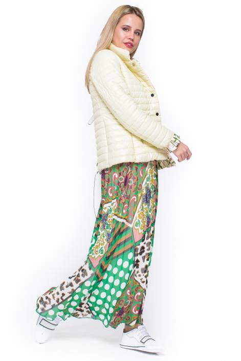 Двостороння коротка куртка №2133