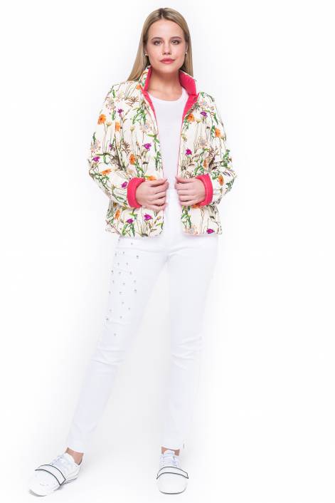 Двостороння коротка куртка №2133